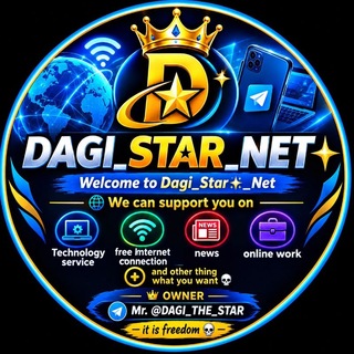 Telegram profile photo for ⧉⃞ 𖣔༄DAGI _STAR✨_NET