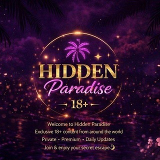 Telegram profile photo for Hidden Paradise 18+