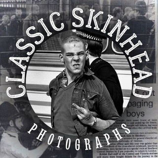Telegram profile photo for CLASSIC SKINHEAD PHOTOGRAPHS