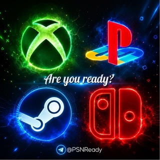 Telegram profile photo for PSN Ready | PS5 - NINTENDO - XBOX - PS4 - AI