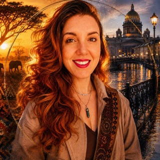Telegram profile photo for Наталья Сакадо. Африка vs Петербург
