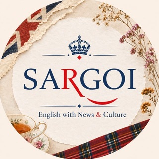 Telegram profile photo for English with News & Culture