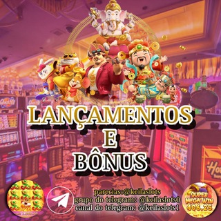 Telegram profile photo for LANÇAMENTOS E BÔNUS @KEILASLOTS