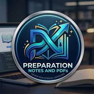 Telegram profile photo for Preparation Notes and Pdfs