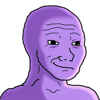 Telegram profile photo for Purple Wojak Channel