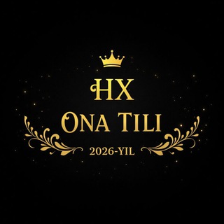 Telegram profile photo for MILLIY SERTIFIKAT ONA TILI (HX)