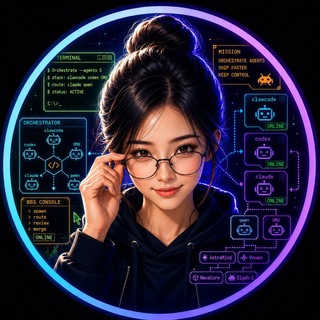 Telegram profile photo for Vibe Code