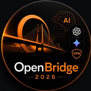 Telegram profile photo for Open Bridge | vpn/ai