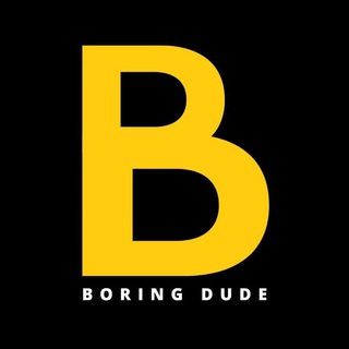 Telegram profile photo for Boring Dude