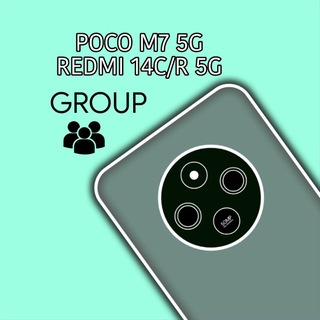 Telegram group profile photo for POCO M7 5G / Redmi 14C / Redmi 14R Global