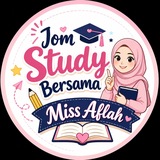 Telegram profile photo for Jom Study Bersama Miss Aflah