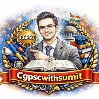 Telegram profile photo for CGPSC with Sumit..🔥✌️