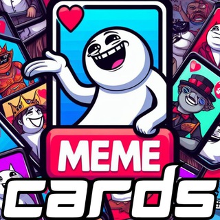 Telegram profile photo for Meme Cards | Portal