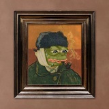 Telegram profile photo for Van Gogh PEPE PORTAL