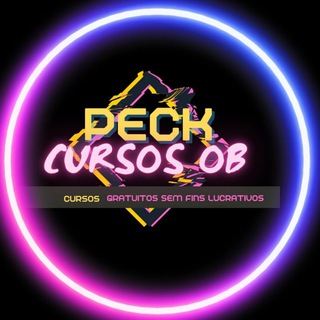 Telegram group profile photo for Peck de cursos .