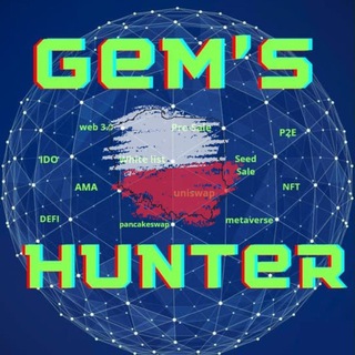Telegram profile photo for GEMs HUNTER PL