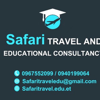 Telegram profile photo for Safari educational &travel consultancy