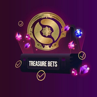 Telegram profile photo for TreasureBets ПРОГНОЗЫ КИБЕРСПОРТ