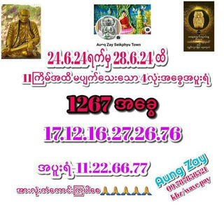 Telegram profile photo for 2D Aung Zay Myanmar