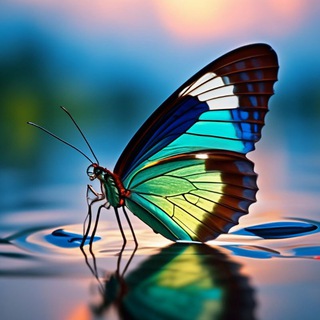 Telegram profile photo for 🦋 Стеклянная Бабочка 🦋 магазин украшений