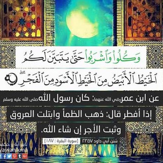 Telegram profile photo for مواقيت الفجر الصادق|قناة فوائد