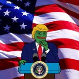 Telegram profile photo for Trump Pepe $TRUMPE Portal
