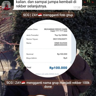 Telegram profile photo for Seller Akun Dana Premium & Upgrade Akun E-Wallet