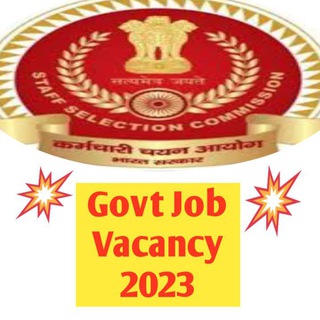Telegram profile photo for Govt Jobs Vacancy