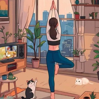 Telegram profile photo for 🧘♀️یوگا باران🧘yoga.baran 🧘♀️
