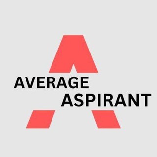 Telegram profile photo for The Avg Aspirant