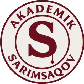 Telegram profile photo for π "Akademik Sarimsaqov" (xususiy maktabi)