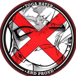 Telegram profile photo for Toga Himiko hate confession