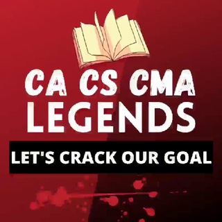 Telegram profile photo for CA CS CMA LEGENDS GROUP 🔥💯