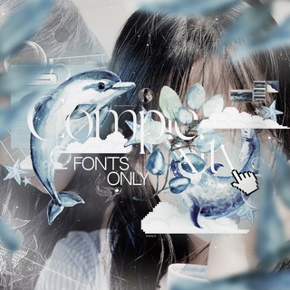 Telegram profile photo for closed. №1 , complexity ( fonts only )
