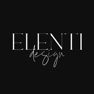 Telegram profile photo for ELENTI.DESIGN