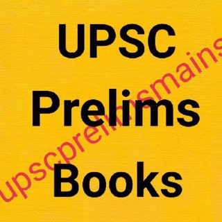 Telegram profile photo for UPSC Prelims