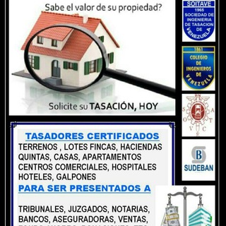 Telegram profile photo for Tasadores inmobiliarios
