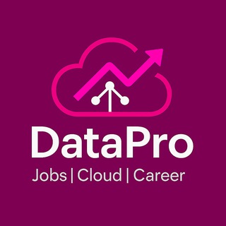 Telegram profile photo for DataPro: Jobs | Data | Free Resources | Cloud | Careers π¨βπ»π»