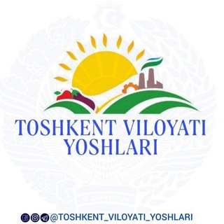 Telegram profile photo for TOSHKENT VILOYATI YOSHLARI