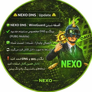 Telegram profile photo for NEXO DNS