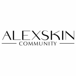 Telegram profile photo for ALEXSKIN community — сообщество бренда ALEXSKIN