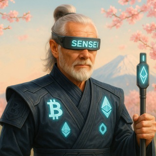 Telegram profile photo for CRYPTO SENSEI | ВСЕ О КРИПТЕ