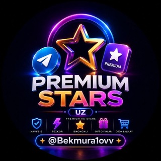 Telegram profile photo for Premium Stars Uz