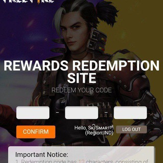 Telegram profile photo for FREE FIRE FREE REDEEM CODE