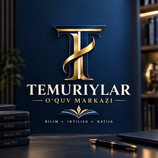 Telegram profile photo for TEMURIYLAR o’quv markazi