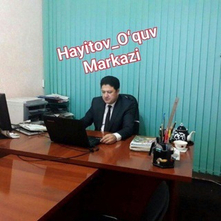Telegram profile photo for HAYITOV/OʻQUV_MARKAZI/BIOLOGIYA