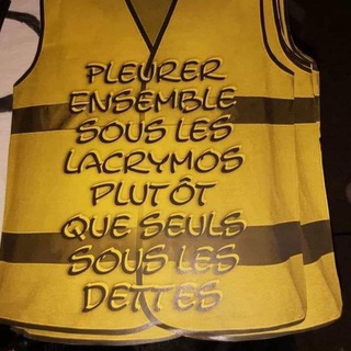 Telegram profile photo for Gilets Jaunes en lutte - Général