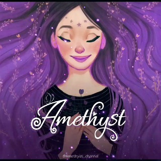 Telegram profile photo for 𝐀 𝐦 𝐞 𝐭 𝐡 𝐲 𝐬 𝐭 :›💜 | بنفش
