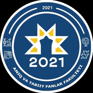 Telegram profile photo for Aniq va Tabiiy Fanlar Fakulteti | BuxDPI