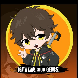 Telegram profile photo for ☎️DEATH KING X100 GEMS💎📈
